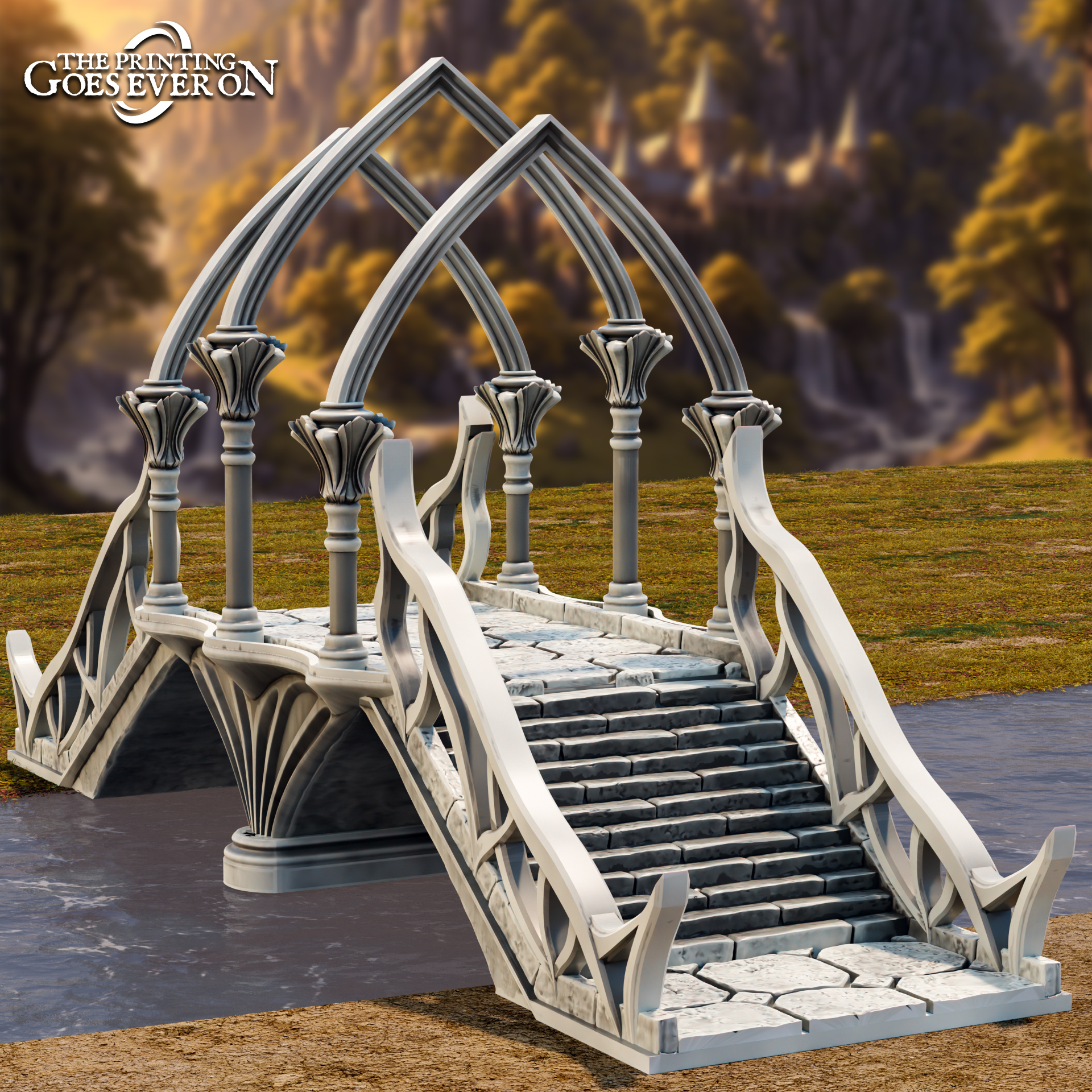 High Elf Bridge - Supportless Terrain
